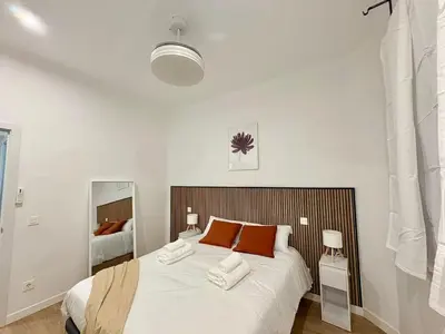 Cama o camas de una habitación en Retiro Residence Geranio