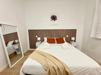 Cama o camas de una habitación en Retiro Residence Geranio