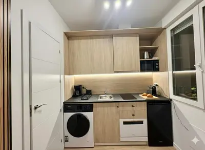 Una cocina o zona de cocina en Retiro Residence Tulipán
