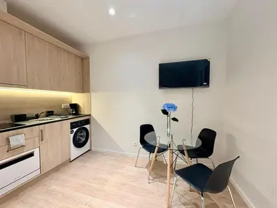 Una cocina o zona de cocina en Retiro Residence Hortensia
