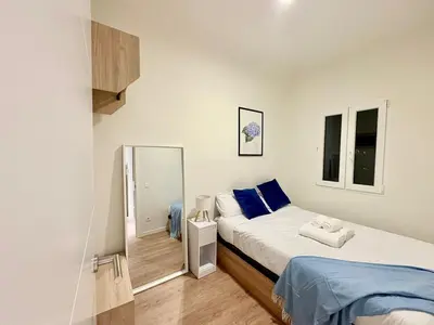 Cama o camas de una habitación en Retiro Residence Hortensia