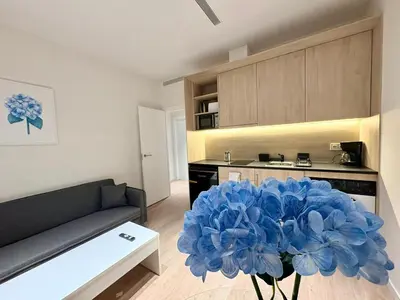 Una cocina o zona de cocina en Retiro Residence Hortensia