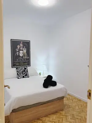 Cama o camas de una habitación en Céntrico y Elegante