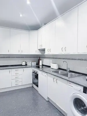 Una cocina o zona de cocina en Céntrico y Elegante