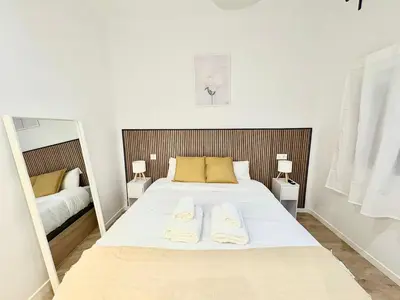 Cama o camas de una habitación en Retiro Residence Clavel