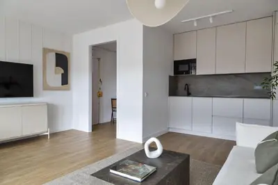 Una cocina o zona de cocina en Heima Chic Colón Square