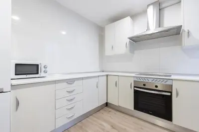 Una cocina o zona de cocina en Amati Boutique Coliving Madrid