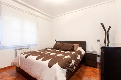 Cama o camas de una habitación en Luxury apartment in the center