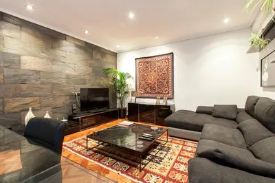 Zona de estar de Luxury apartment in the center