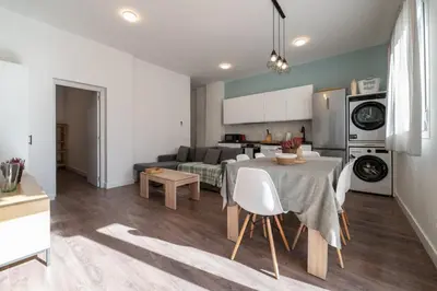 Una cocina o zona de cocina en GuestReady – Quiet and modern apartment in Madrid
