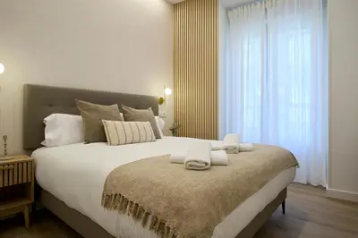 Cama o camas de una habitación en AC Rooms Madrid Centro