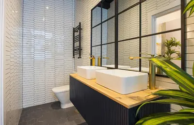 Un baño de B IM La Latina-City Centre-WiFi-AC-SmartTV B