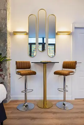Plano de B IM La Latina-City Centre-WiFi-AC-SmartTV B