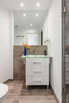 Un baño de Villanueva Wood Loft