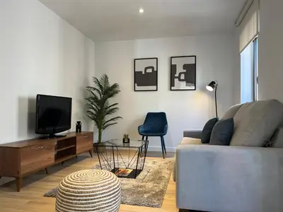 Una televisión o centro de entretenimiento en Cituspace Cuatro Caminos