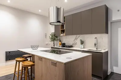 Una cocina o zona de cocina en Waou Justicia V - Alquiler Corta Duración