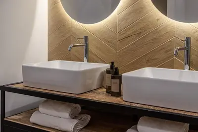 Un baño de Waou Justicia V - Alquiler Corta Duración