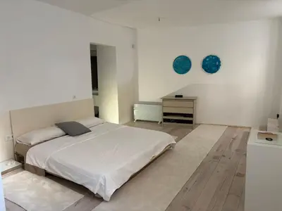 Cama o camas de una habitación en RU concept Studio Malasaña