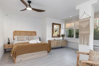 Cama o camas de una habitación en Apartamento Boutique Retiro II - Alojamiento corta estancia