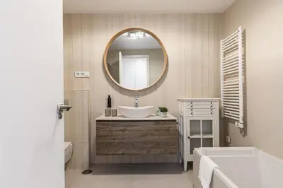 Un baño de Apartamento Boutique Retiro II - Alojamiento corta estancia