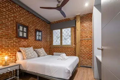 Cama o camas de una habitación en Apartamento Superior Prosperidad