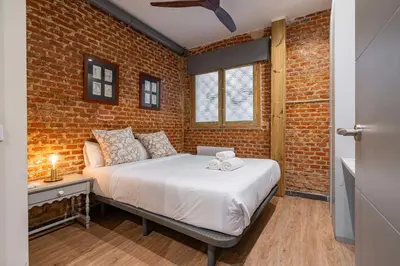 Cama o camas de una habitación en Apartamento Superior Prosperidad