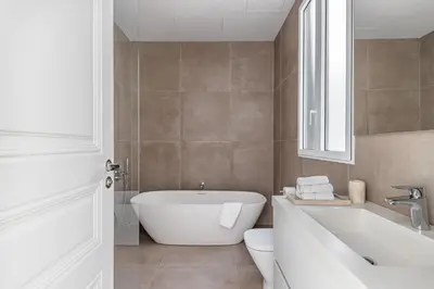 Un baño de Waou Ático 2 Terrazas Gran Via - Corta Duración
