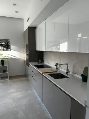 Una cocina o zona de cocina en APARTAMENTO COMPLETO CON PISCINA, GYM y COWORK