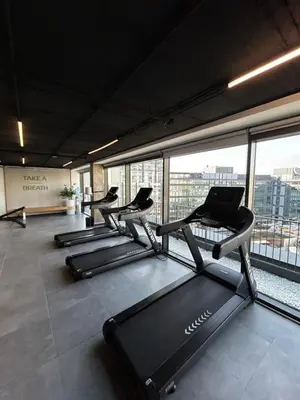 Gimnasio o instalaciones de fitness de APARTAMENTO COMPLETO CON PISCINA, GYM y COWORK