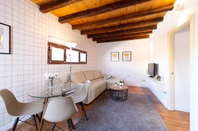 Zona de estar de Apartamentos Puerta Del Sol I