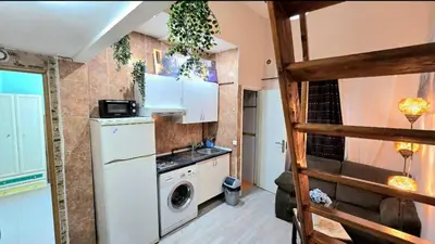 Una cocina o zona de cocina en 4Caminos Madrid