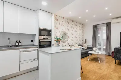 Una cocina o zona de cocina en Esencia en el Corazón de Chueca