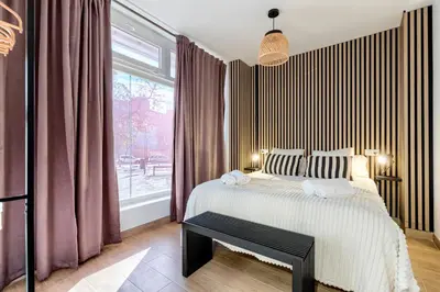 Cama o camas de una habitación en 