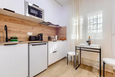 Una cocina o zona de cocina en 