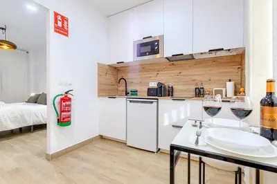 Una cocina o zona de cocina en 