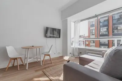 Una televisión o centro de entretenimiento en Modern bright - 1 bedroom 1 bathroom - Chamberí