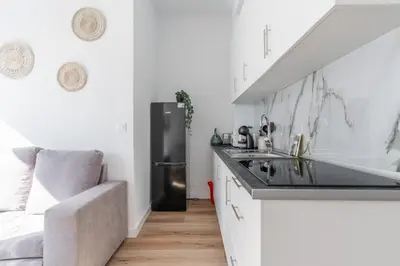 Una cocina o zona de cocina en Modern bright - 1 bedroom 1 bathroom - Chamberí