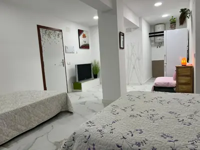 Cama o camas de una habitación en Ventas 2, Apartamento con encanto