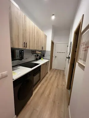 Una cocina o zona de cocina en Dreamy 1BR with Great Balconny