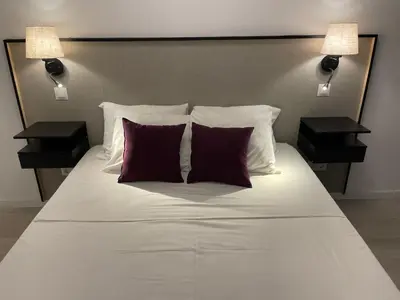 Cama o camas de una habitación en New Apartment Centro