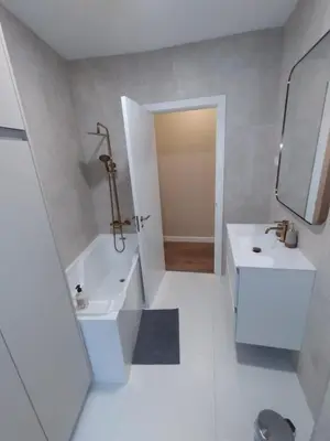 Un baño de Coqueto Apartamento Reformado en Pleno Centro