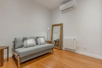 Zona de estar de Wide Stylish-1Bedroom 1Bathroom -Las Letras