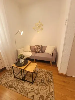 Zona de estar de Bonito piso céntrico a 2 estaciones de Gran Vía