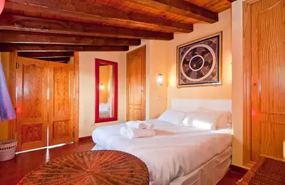 Cama o camas de una habitación en Atico Preciados