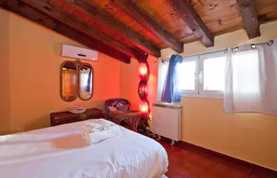 Cama o camas de una habitación en Atico Preciados