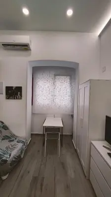 Cama o camas de una habitación en Loft cerca de plaza de toros