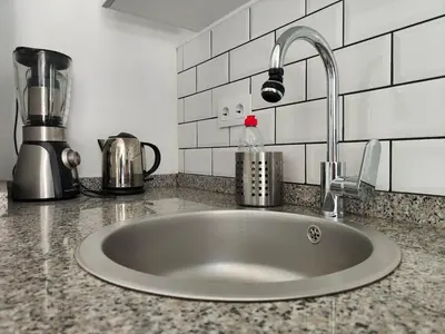 Una cocina o zona de cocina en Loft cerca de plaza de toros