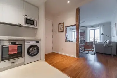 Una cocina o zona de cocina en Modern bright - 2 Bedrooms 1 Bathroom -Lavapiés