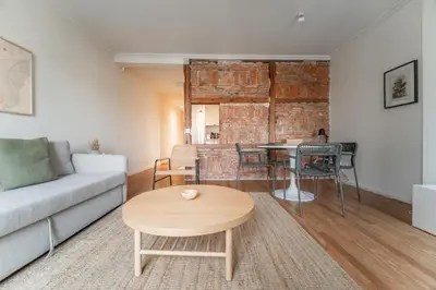 Zona de estar de Modern bright - 2 Bedrooms 1 Bathroom -Lavapiés
