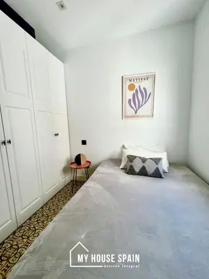 Cama o camas de una habitación en MyHouseSpain - Piso amplio y moderno con terraza
